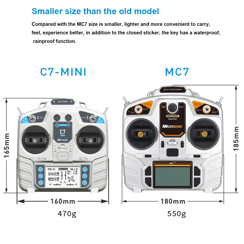 MicroZone MC7 Controlador C7 M - Drone Battery Adapter avaliação e preço